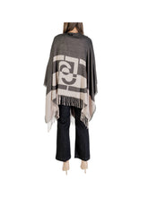 LIU JO SOFT1 Liu Jo Poncho Donna Nero Nero